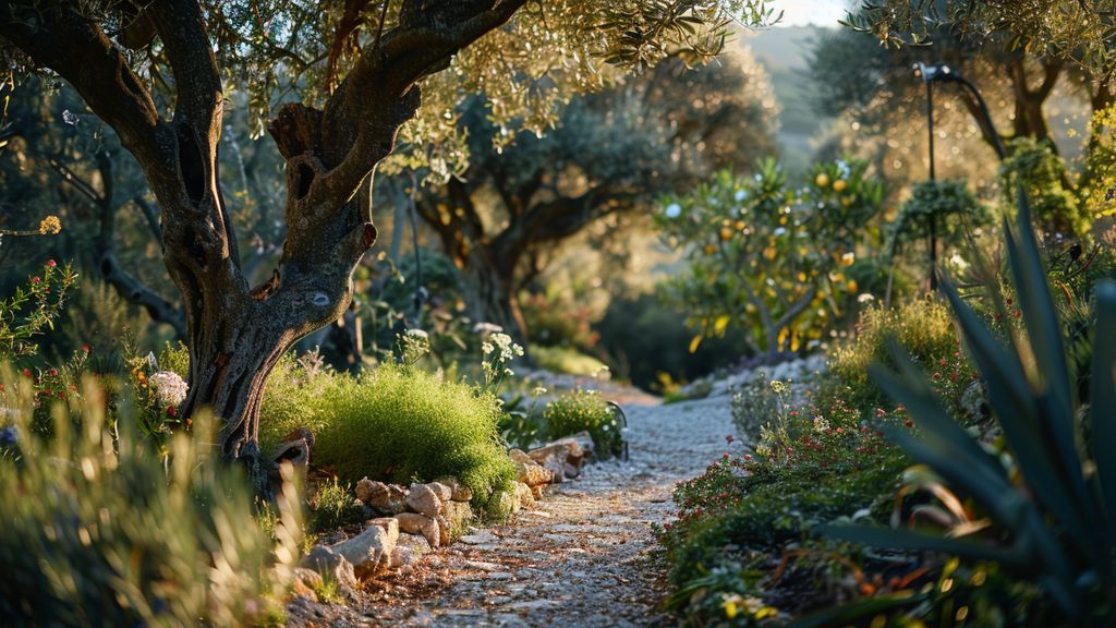 Ecofriendly gardening practices to enhance the space around the olive tree