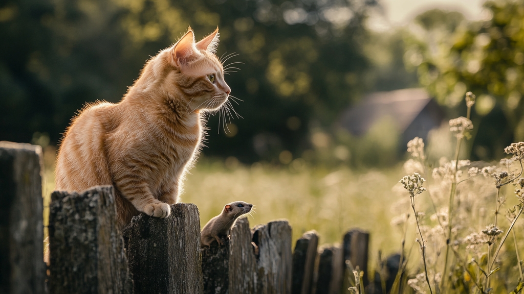 Chat contre fouine : comprendre et protéger nos amis félins