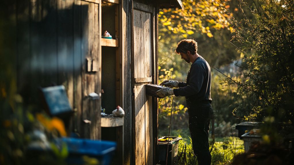 Comment Fabriquer une Porte d'Enclos de Poulailler : Guide Pratique