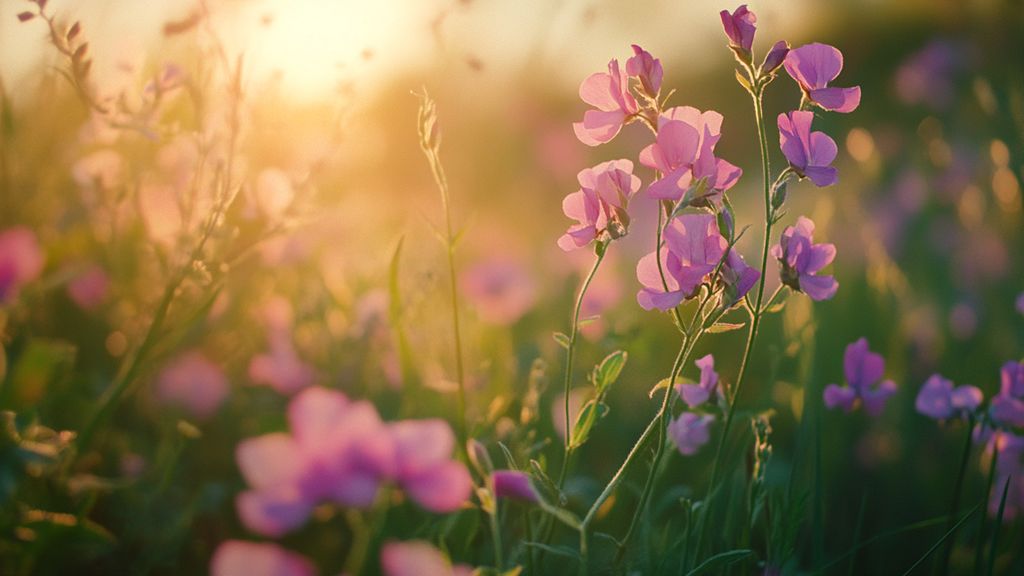 Découverte des pois de senteurs : une plante aromatique et grimpante