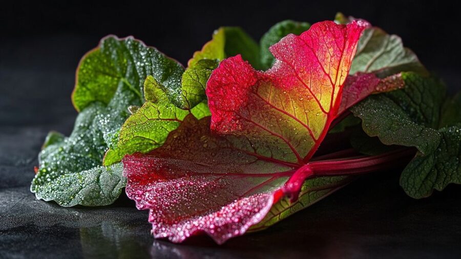 Utilisation des feuilles de rhubarbe : un nouveau regard