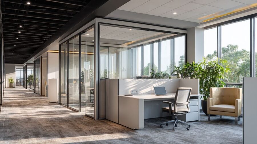 Cloison bureau modulaire : transformer son espace de travail en toute flexibilité