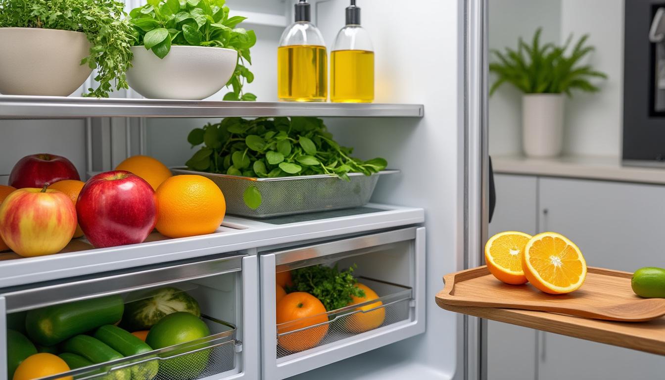 découvrez des méthodes simples et efficaces pour éliminer durablement les mauvaises odeurs dans votre frigo et garder vos aliments frais.