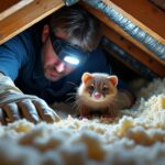 découvrez comment repérer la présence d'une fouine dans un faux plafond et les méthodes efficaces pour l'éliminer en toute sécurité.