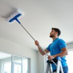 découvrez des méthodes simples et efficaces pour nettoyer votre plafond sans l'abîmer, en préservant son apparence et sa qualité.