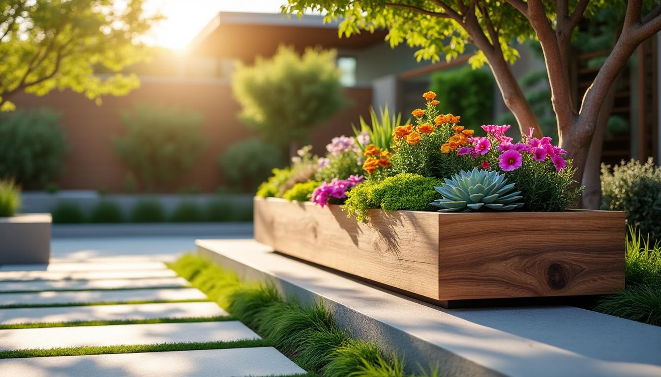 Jardinière bois sur mesure : créez la forme et la taille parfaitement adaptées à votre projet jardinière bois sur mesure : concevez la forme et la taille idéales pour sublimer votre espace extérieur avec un aménagement personnalisé et unique.