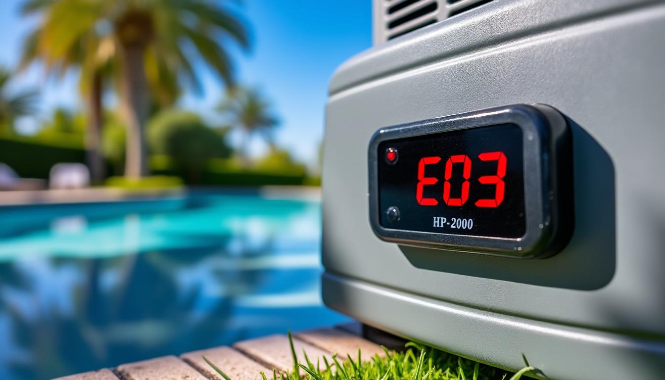 découvrez les causes courantes des codes erreur des pompes à chaleur pour piscine et les solutions efficaces pour les réparer rapidement et maintenir une eau parfaite.